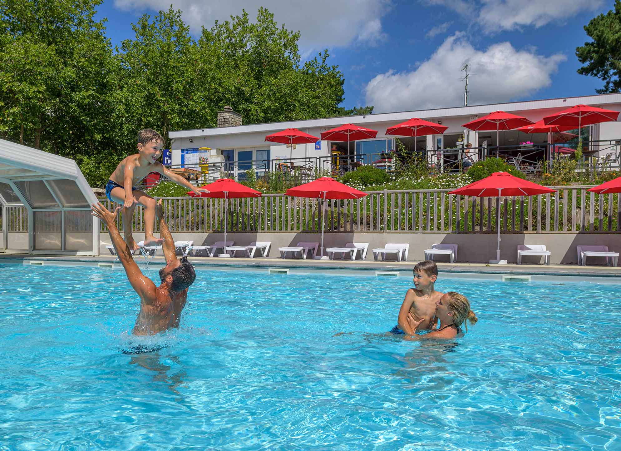 piscine camping familial vannes