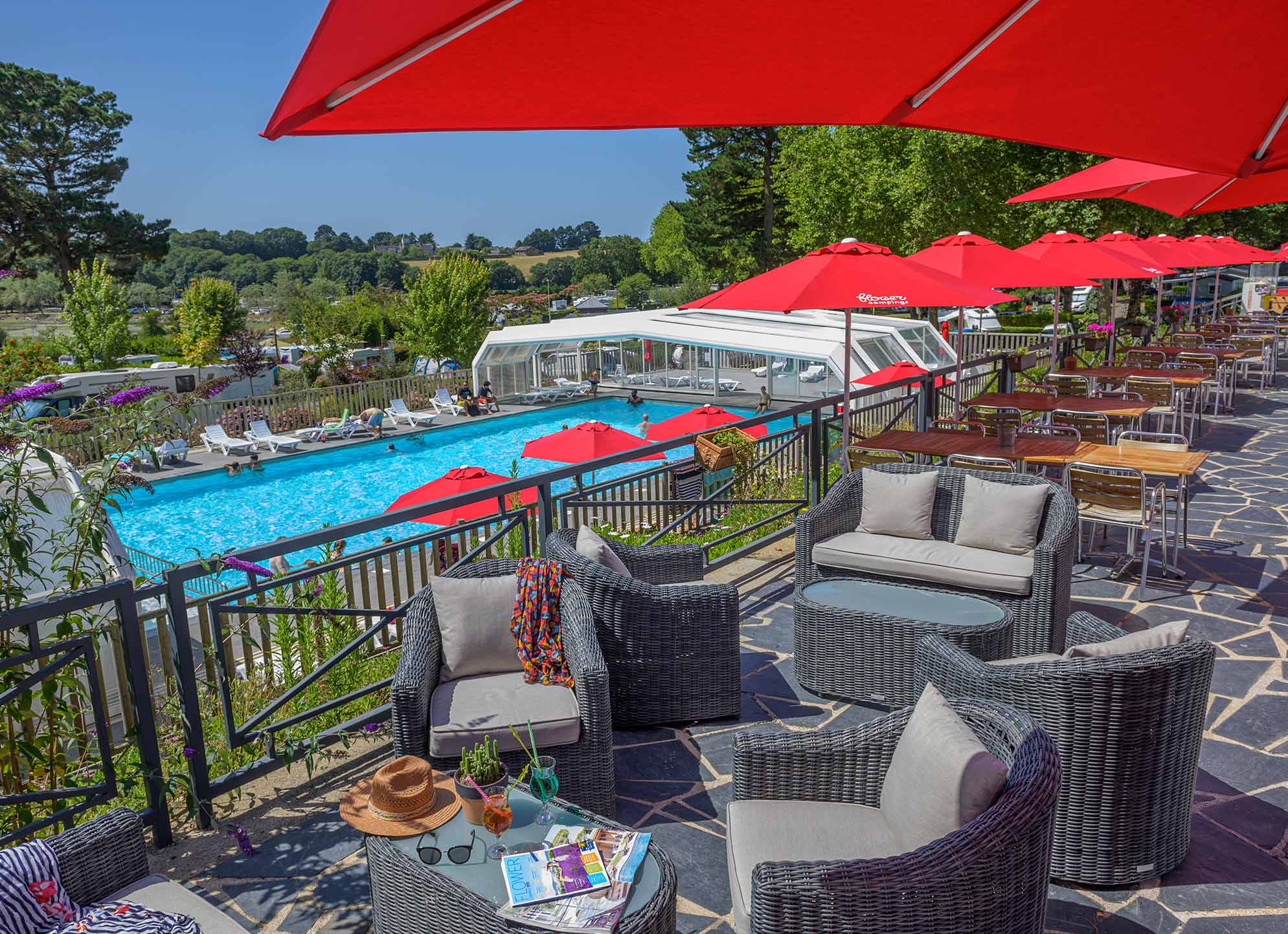 piscine couverte camping vannes